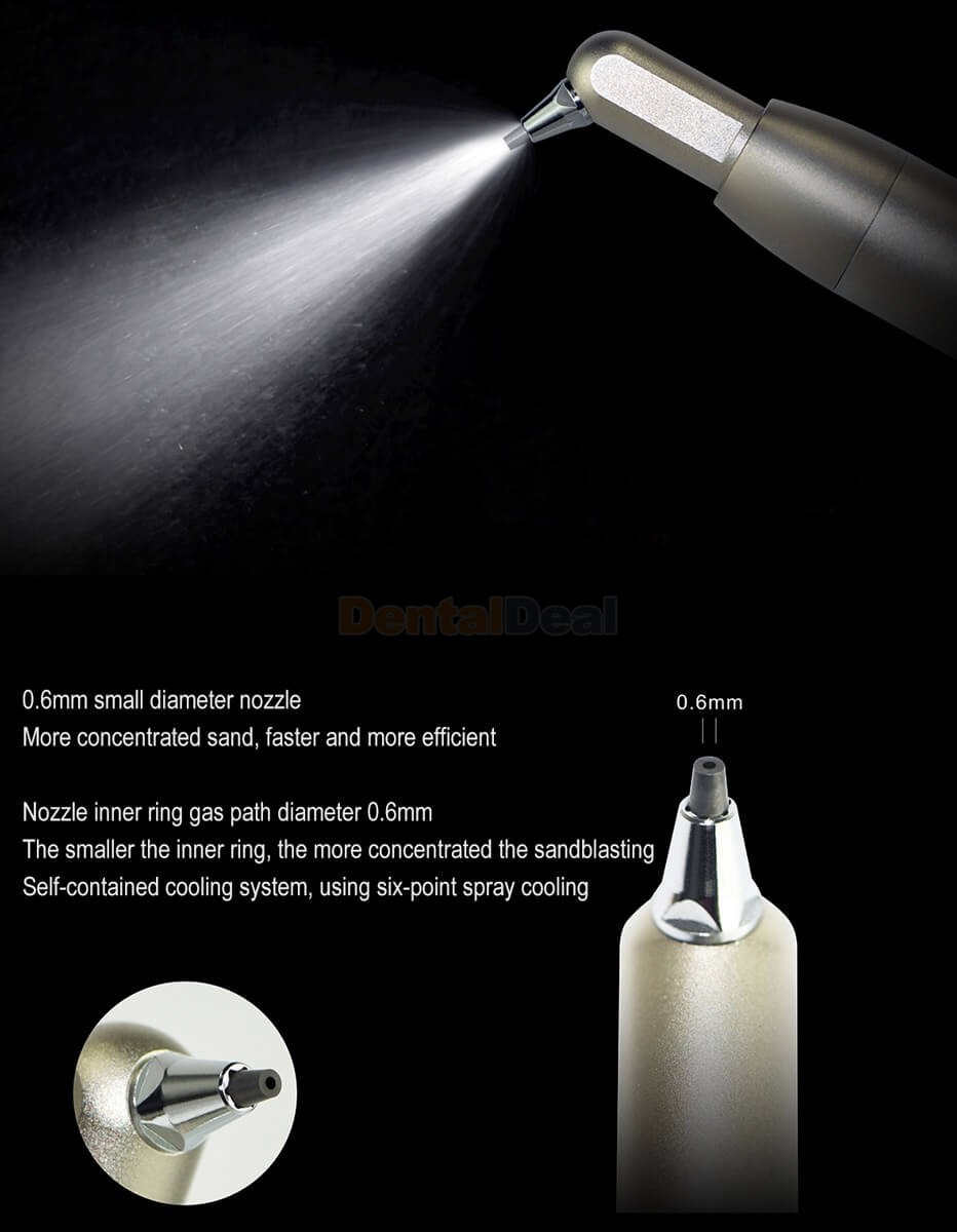Alumina Dental Lab Sandblaster Machine (2 hole / 4 hole / QD Connector / kavo Connector)